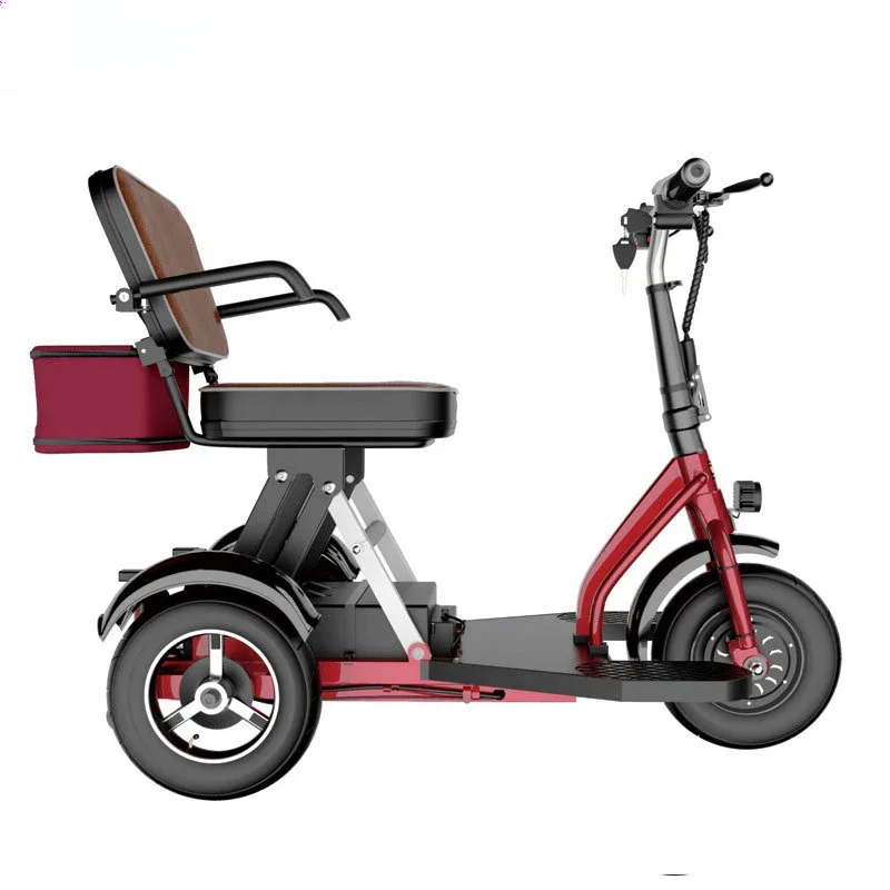 Folding Electric Scooter - Yaşlılar İçin Katlanabilir Elektrikli Üç Tekerlekli