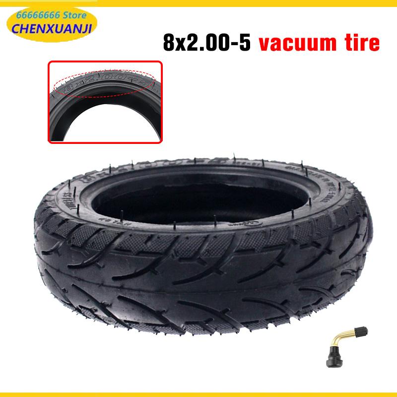 Scooter Tire - 8x2.00-5 Tekerlek Tubeless Lastik 2.10-5 Vakumlu