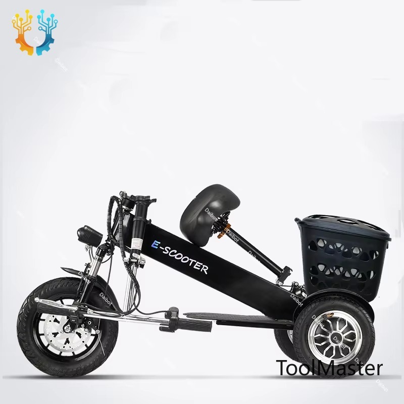 Electric Scooter 500W - 【2026】3 Tekerlekli 2 Kişilik Katlanabilir Elektrikli