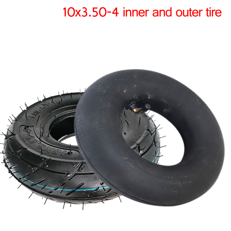 Scooter Tire - 10x3.50-4 Kalınlaştırılmış, aşınmaya dayanıklı dış lastik,