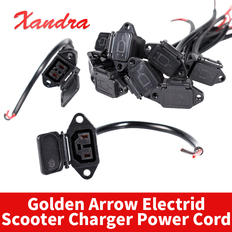 Electric Scooter Charger - 20/80cm Altın Ok Elektrikli Scooter Şarj