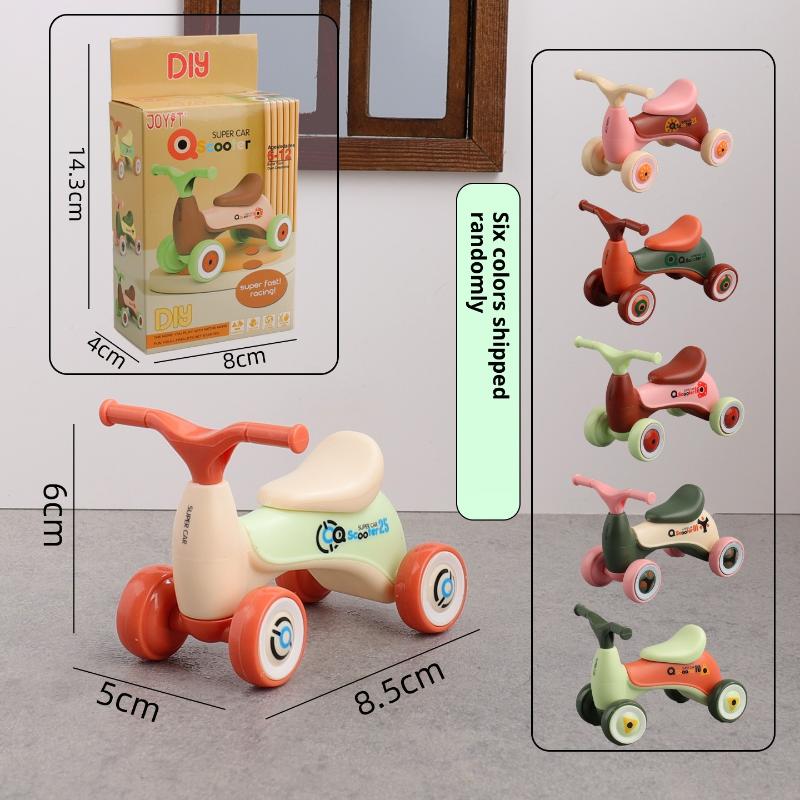 Scooter Electric - 1 Adet Simülasyon Mini Sevimli Çocuk