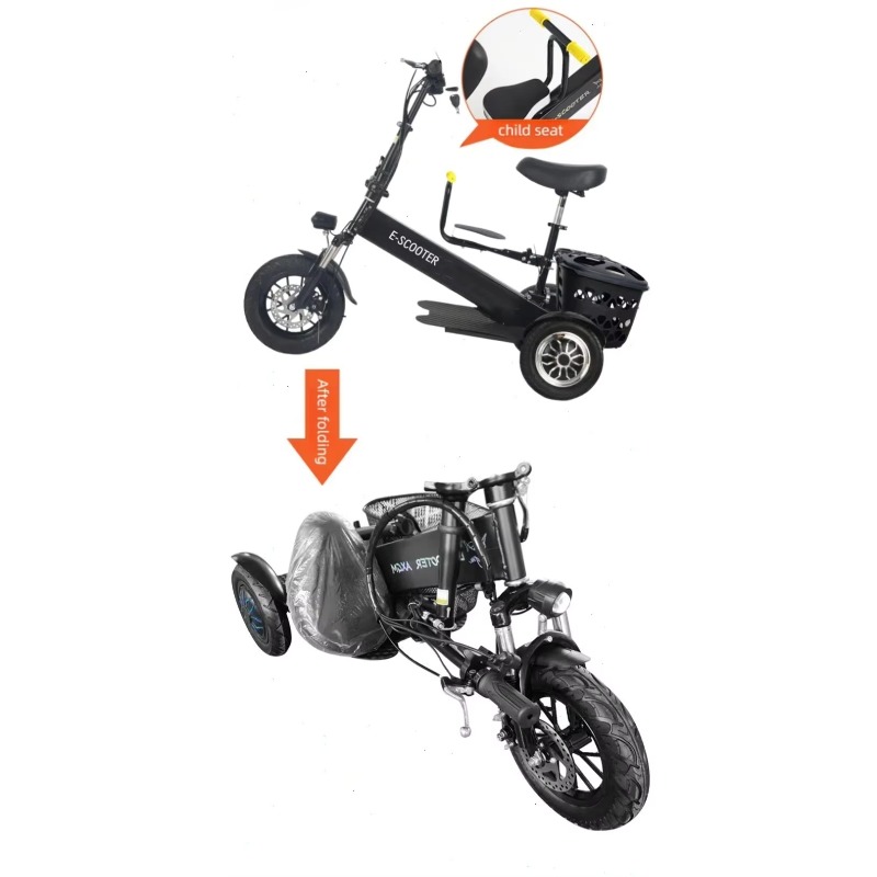 【2026】3 Tekerlekli 2 Kişilik K - Electric Scooter 500W incelemesi ve fiyatı