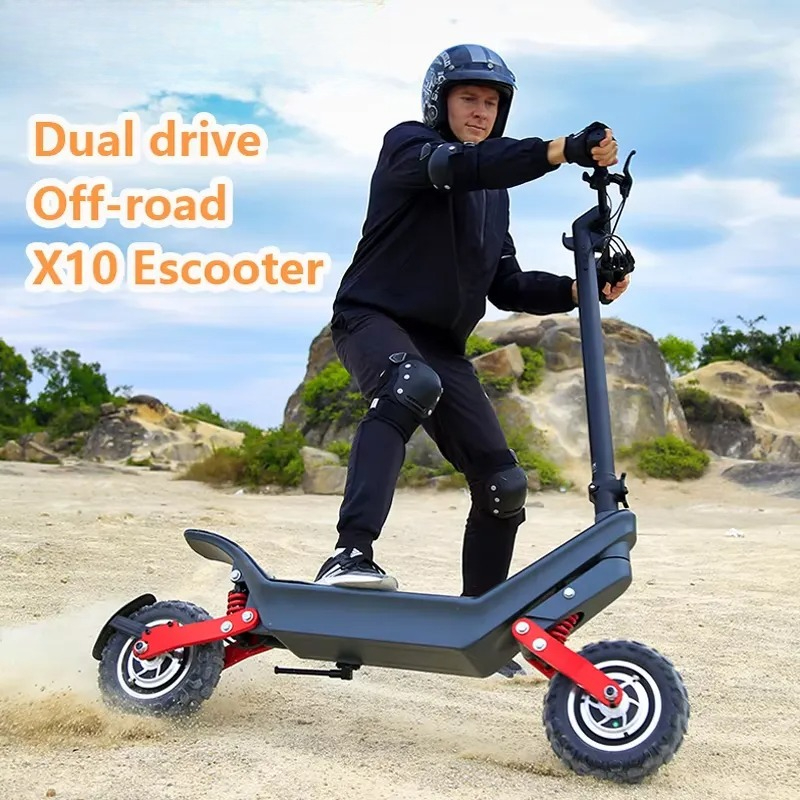 Güçlü 2000W Çift Motorlu X10 E - Electric Scooter Adults incelemesi ve fiyatı