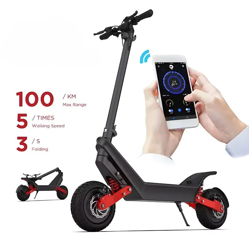 Güçlü 2000W Çift Motorlu X10 E - Electric Scooter Adults incelemesi ve fiyatı