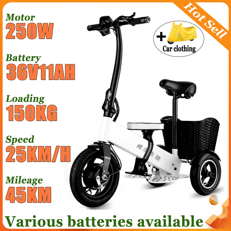 Yetişkin Elektrikli Üç Tekerle - Folding Electric Scooter incelemesi ve fiyatı