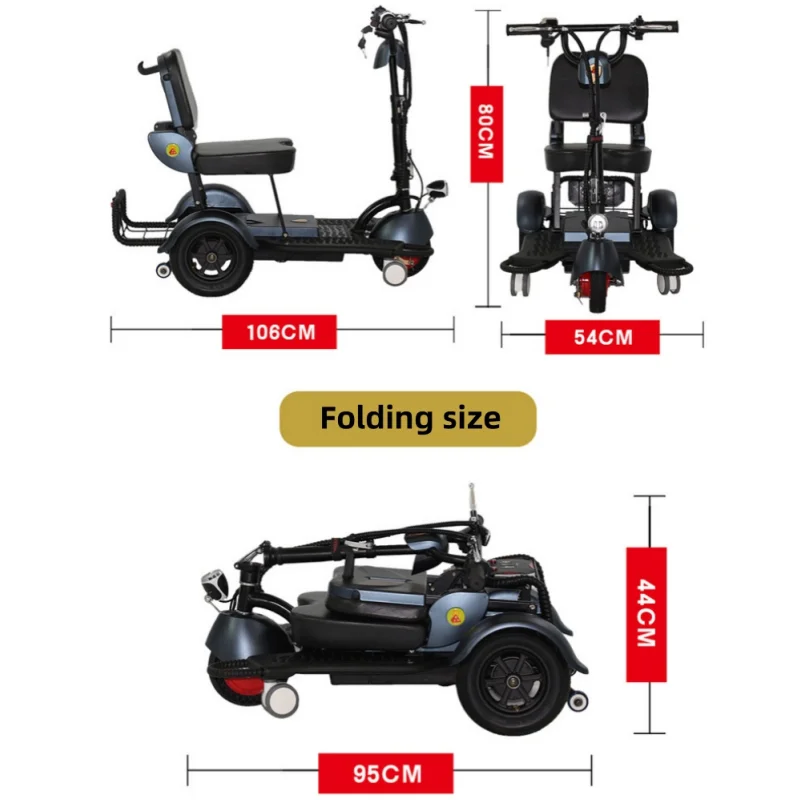 Yaşlılar için Katlanabilir Ele - Folding Electric Scooter incelemesi ve fiyatı