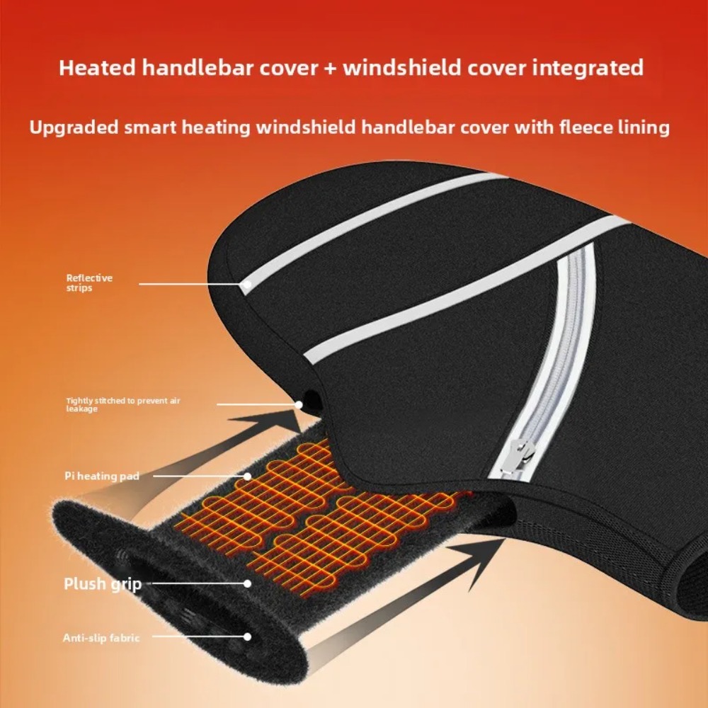Motosiklet gidonu kış ısıtmalı - Electric Scooter Rain Cover incelemesi ve fiyatı