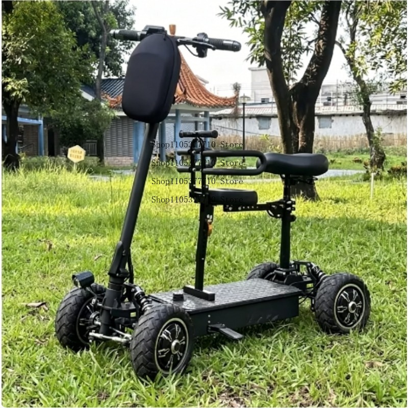 Elektrikli Dört Tekerlekli Sco - Electric Scooter Adults incelemesi ve fiyatı